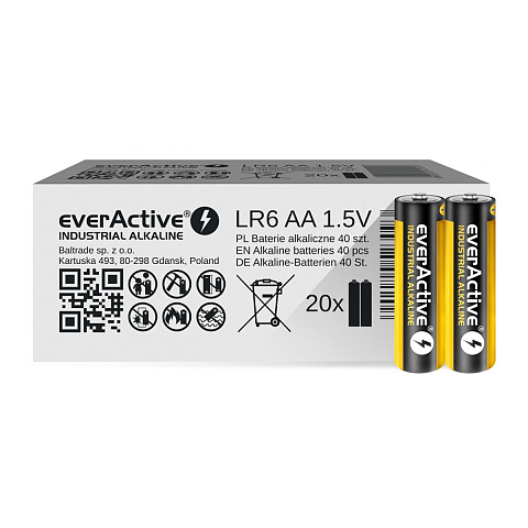 Everactive EVLR6S2IK Haushaltsbatterie Einwegbatterie AA Alkali