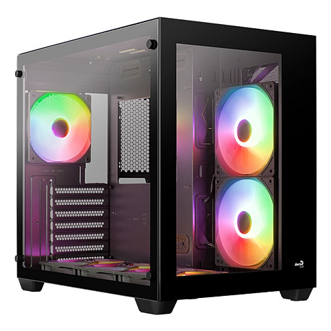 Aerocool Dryft Midi Tower Schwarz
