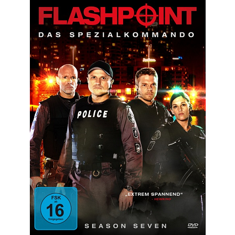 PLAION Flashpoint - Das Spezialkommando, Staffel 7 (4 DVDs) DVD Deutsch