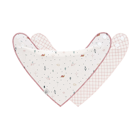 Lässig 1311014836 Babylätzchen Dribbel-/Bandana-Lätzchen Baumwolle