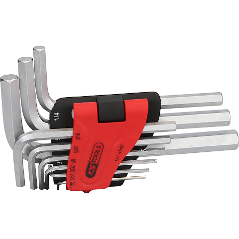 KS Tools 151.4540 Sechskantschlüssel 9 Stück(e)