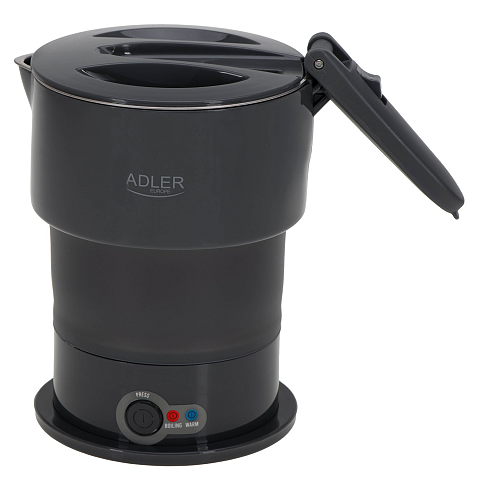 Adler AD 1377G Wasserkocher 0,6 l 600 W Grau