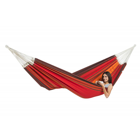 AMAZONAS AZ-1019300 Hängematte Hängende Hängematte 3 Person(en) Baumwolle, Polyester Terrakotta
