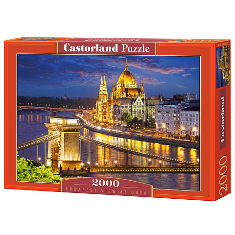 Castorland Budapest view at dusk 2000 pcs Puzzlespiel 2000 Stück(e) Stadt