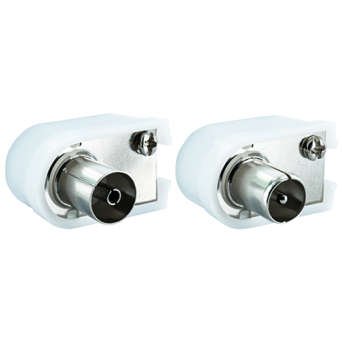 Schwaiger WST1020 532 Koaxialstecker 2 Stück(e)