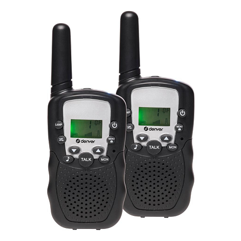 Denver WTA-449 Funksprechgerät 8 Kanäle 446 MHz Schwarz