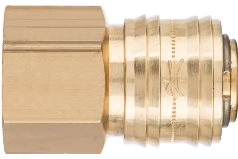 PFERD Self-closing valve couplings with female thread VKI 1/2 1 Stück(e)