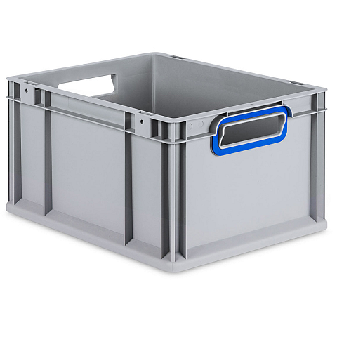 Allit 456730 Aufbewahrungsbox Aufbewahrungskorb Rechteckig Polypropylen (PP) Blau, Grau