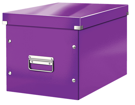 Leitz Click & Store WOW Aufbewahrungsbox Rechteckig Karton Violett