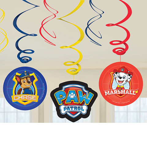 Amscan Spiragirlande Set Paw Patrol