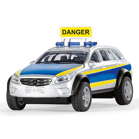 Siku Mercedes-Benz E-Class All Terrain 4X4 Police Modell Polizeiwagen Vormontiert 1:50