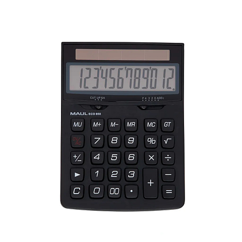 MAUL ECO 850 Taschenrechner Tasche Einfacher Taschenrechner Schwarz