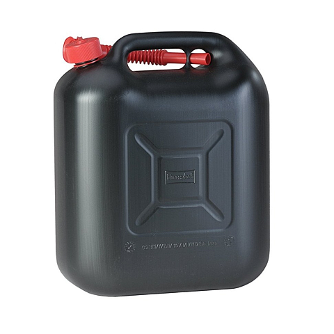 hünersdorff 813500 Kraftstoff-Kanister 20 l Kunststoff Schwarz, Rot
