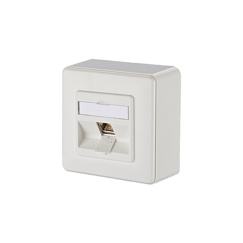 BTR NETCOM 1309110002-E Steckdose RJ-45 Weiß