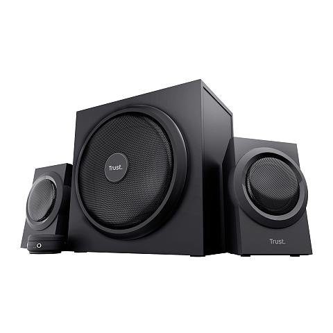Trust Yuri Lautsprecherset 60 W Universal Schwarz 2.1 Kanäle 1-Weg 15 W