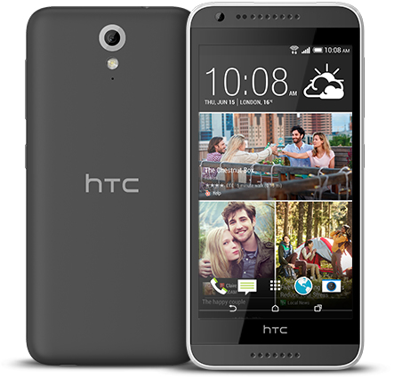 HTC Desire 620G 12,7 cm (5") Android 4.4 3G Mikro-USB 1 GB 8 GB 2100 mAh Schwarz