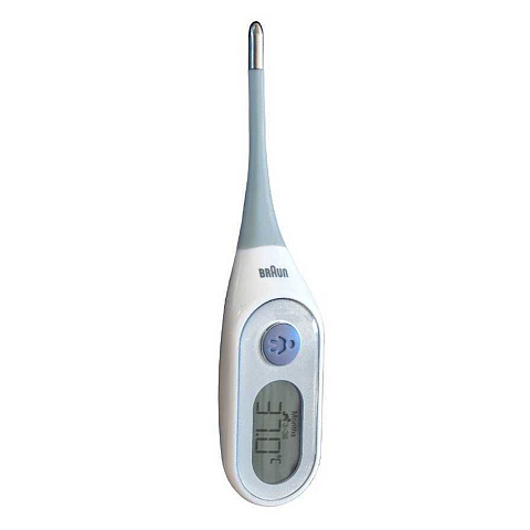 Braun PRT2000 Digitales Fieberthermometer Kontakt Blau, Weiß Unterarm