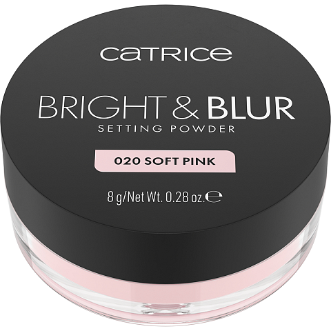 CATRICE Bright & Blur Setting Powder Gesichtspuder 8 g 020 020 - Soft Pink