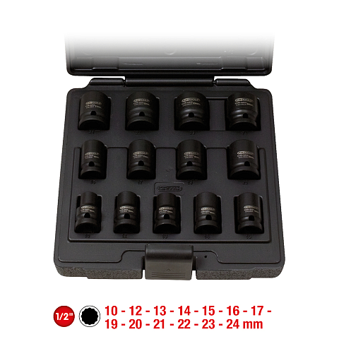 KS Tools 515.0900 Steckdosen/Steckdosen-Set Steckschlüssel-Satz