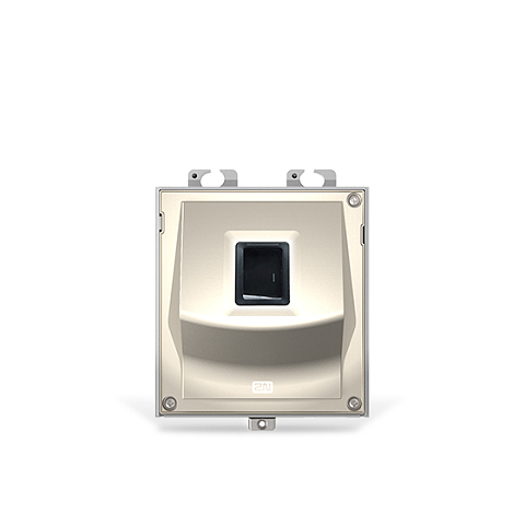 2N 916031 Fingerabdruckscanner Schwarz, Nickel