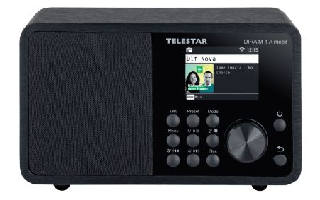 Telestar DIRA M 1 A Tragbar Analog & Digital Schwarz