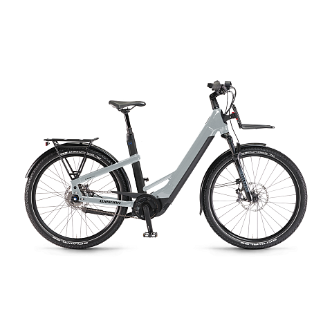 WINORA Yakun R5 Pro Schwarz, Weiß Aluminium L 69,8 cm (27.5")