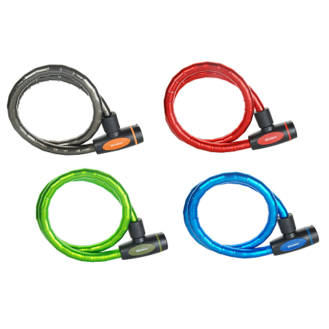 MASTER LOCK Panzerkabelschloss mit Schlssel, Lnge: 1 m, Durchmesser: 18 mm; verschiedene Farben