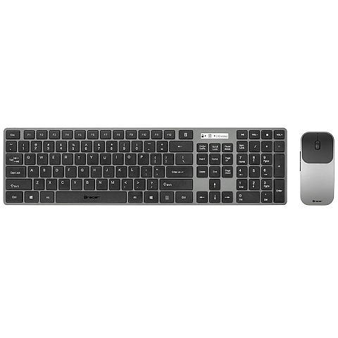 Tracer TRAKLA46773 Tastatur Maus enthalten Büro RF Wireless QWERTY Schwarz, Grau