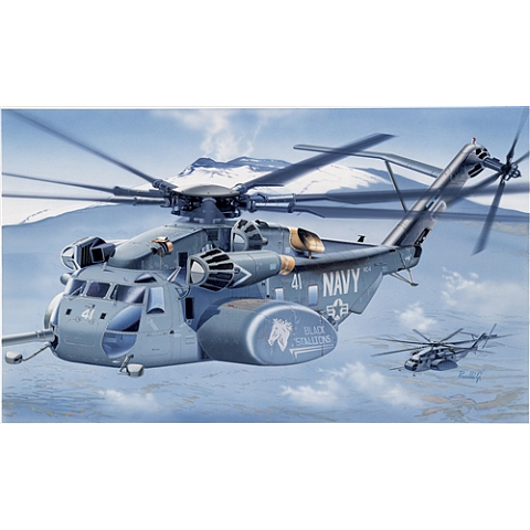 Italeri MH-53 E Sea Dragon Drehflügler-Modell Montagesatz 1:72