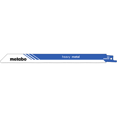 Metabo 628263000 Sägeblatt für Stichsägen, Laubsägen & elektrische Sägen Säbelsägeblatt Bimetallisch 5 Stück(e)