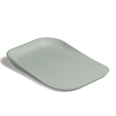 Hauck Change N Clean Wickelmatte Schaum Grau Geschwungen