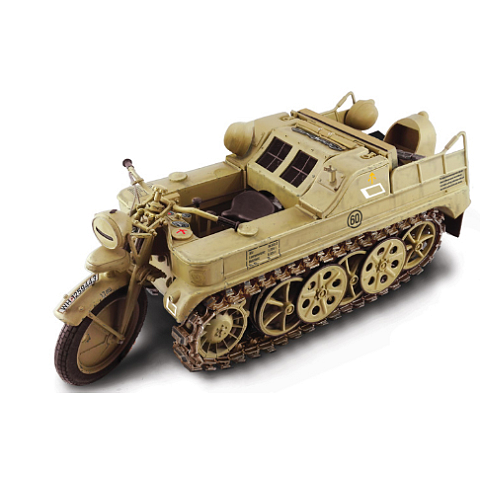 Italeri KETTENKRAD Military motorcycle model Montagesatz 1:9