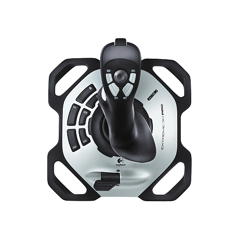 Logitech G 942-000031 Gaming-Controller Schwarz, Weiß USB 2.0 Joystick Digital PC