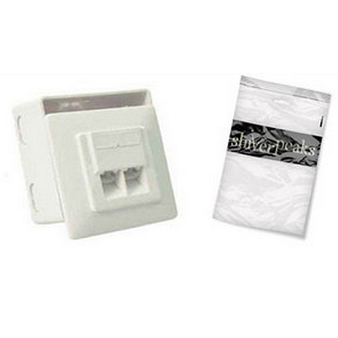 shiverpeaks BS74251-SET Steckdose RJ-45 Weiß