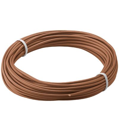 Goobay 55040 Elektrisches Kabel 10 m Braun