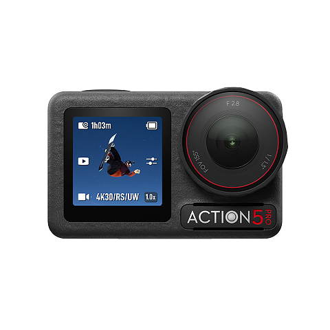 DJI Osmo Action 5 Pro Actionsport-Kamera 40 MP 4K Ultra HD CMOS 25,4 / 1,3 mm (1 / 1.3") WLAN 146 g