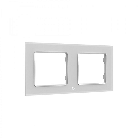 Shelly Wall Frame 2 10 x 80 mm Rechteck Weiß Kunststoff