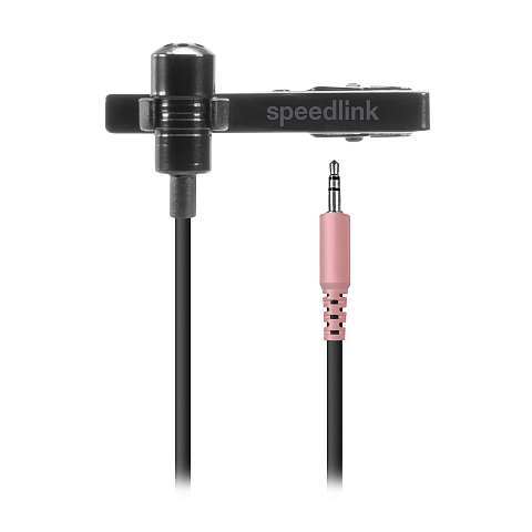 SPEEDLINK SPES Schwarz Aufsteckbares Mikrofon