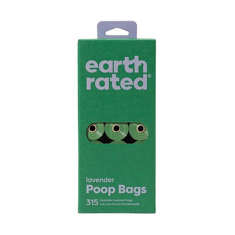 Earth Rated 870856000703 Hunde-/Katzenkotbeutel 315 Stück(e) Kunststoff Einwegartikel