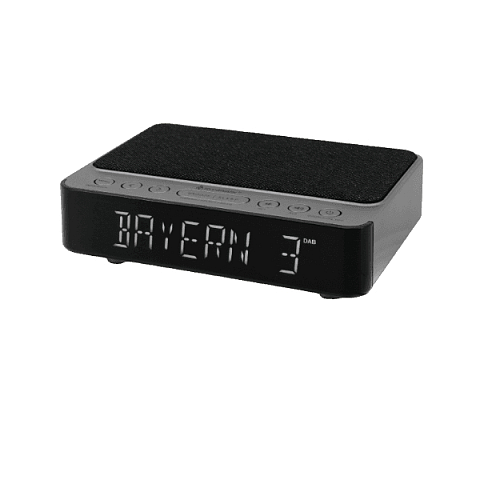Soundmaster UR250AN Wecker Funkgesteuerte Uhr Schwarz