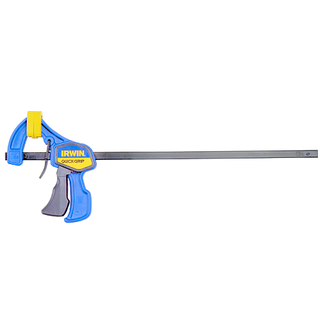 IRWIN T5412EL7 Schraubzwinge 30 cm Schwarz, Blau, Gelb