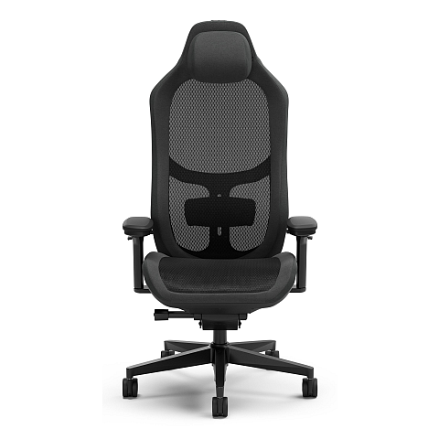 Fractal Design FD-CH-RE1M-01 Videospiel-Stuhl PC-Gamingstuhl Gepolsterter Sitz Schwarz