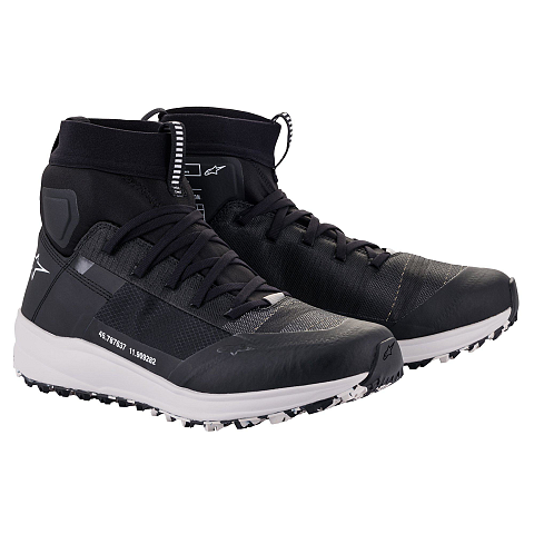 Alpinestars 2654321-12-10.5 Motorrad-Schuh Männlich Erwachsener Schwarz, Weiß