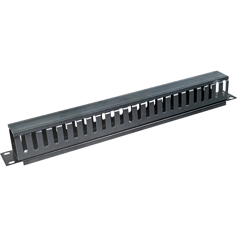 Alantec PK008 Kabel-Organizer Wand Kabelgehäuse Schwarz
