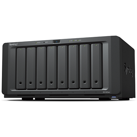 Synology DiskStation DS1823XS+ NAS & Speicherserver Tower Ryzen Embedded V1780B 8 GB DDR4 0 TB DiskStation Manager Schwarz