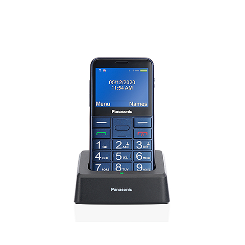 Panasonic KX-TU155 6,1 cm (2.4") 102 g Blau Einsteigertelefon