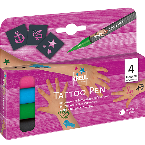 KREUL 62171 Temporäres Tattoo-Kit