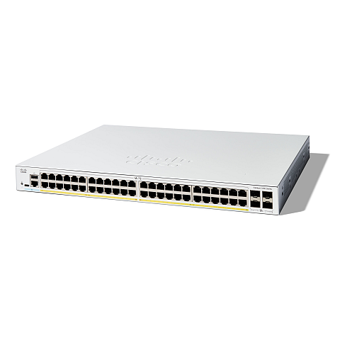 Cisco C1200-48P-4X Netzwerk-Switch Managed L2/L3 Gigabit Ethernet (10/100/1000) Weiß