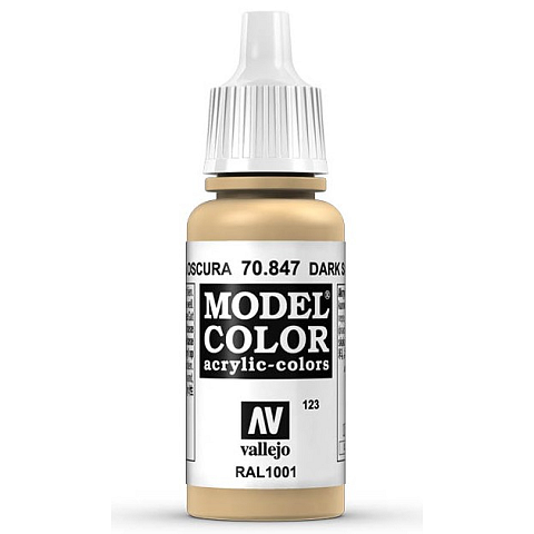 Vallejo 70.847 Acrylfarbe 17 ml Braun Flasche