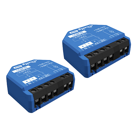 Shelly 1 Gen3 Intelligenter Schalter Blau